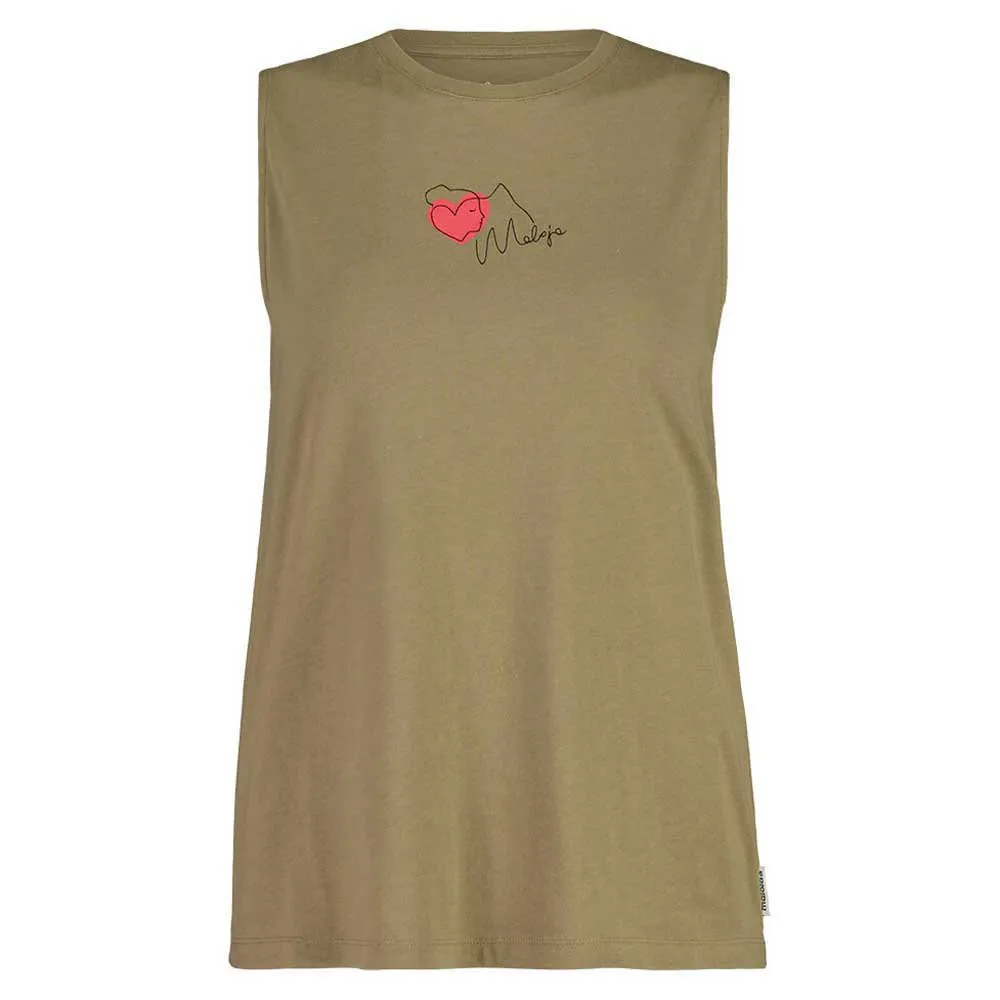 Maloja Mangartm ärmlös T-shirt, Oak Maloja Mangartm ärmlös T-shirt, Oak