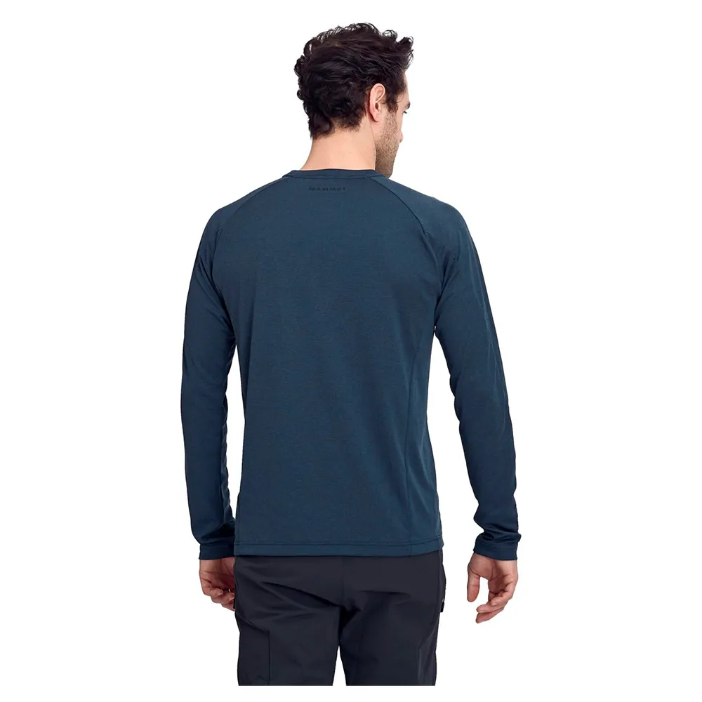 Mammut Aegility T-shirt Med Lång ärm, Marine melange
