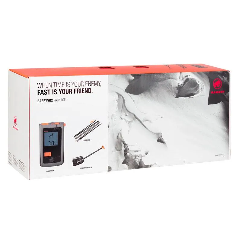 Mammut Barryvox Europe Lavinutrustning, Silver, One Size Mammut Barryvox Europe Lavinutrustning, Silver, One Size
