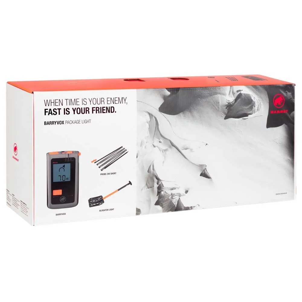 Mammut Barryvox Light Europe Lavinutrustning, Multicolor, One Size Mammut Barryvox Light Europe Lavinutrustning, Multicolor, One Size