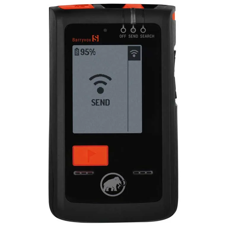 Mammut Barryvox S Europe Digital Device Lavinsändare, Europe, One Size