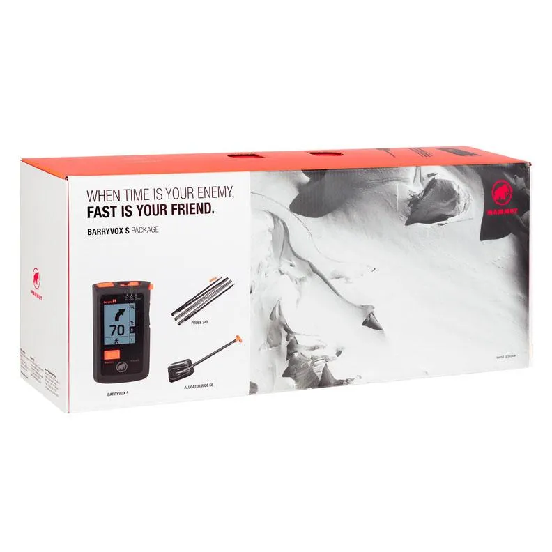 Mammut Barryvox S Europe Lavinutrustning, Grey, One Size