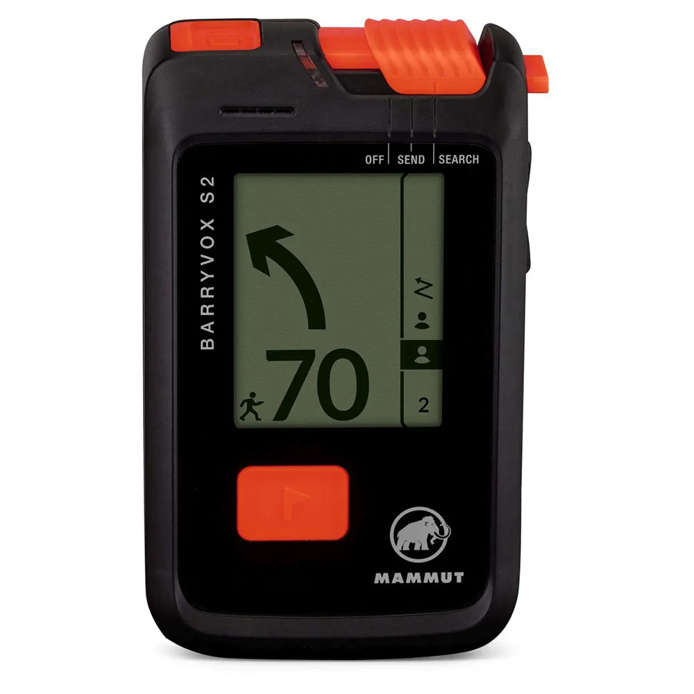 Mammut Barryvox S2 Lavinsändare, Black, One Size
