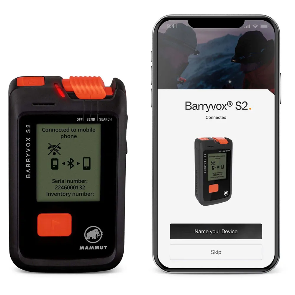 Mammut Barryvox S2 Lavinsändare, Black, One Size