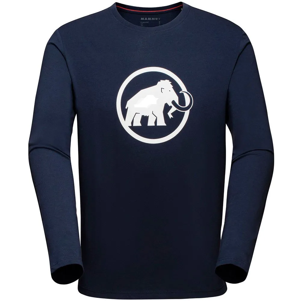 Mammut Classic T-shirt Med Lång ärm, Marine