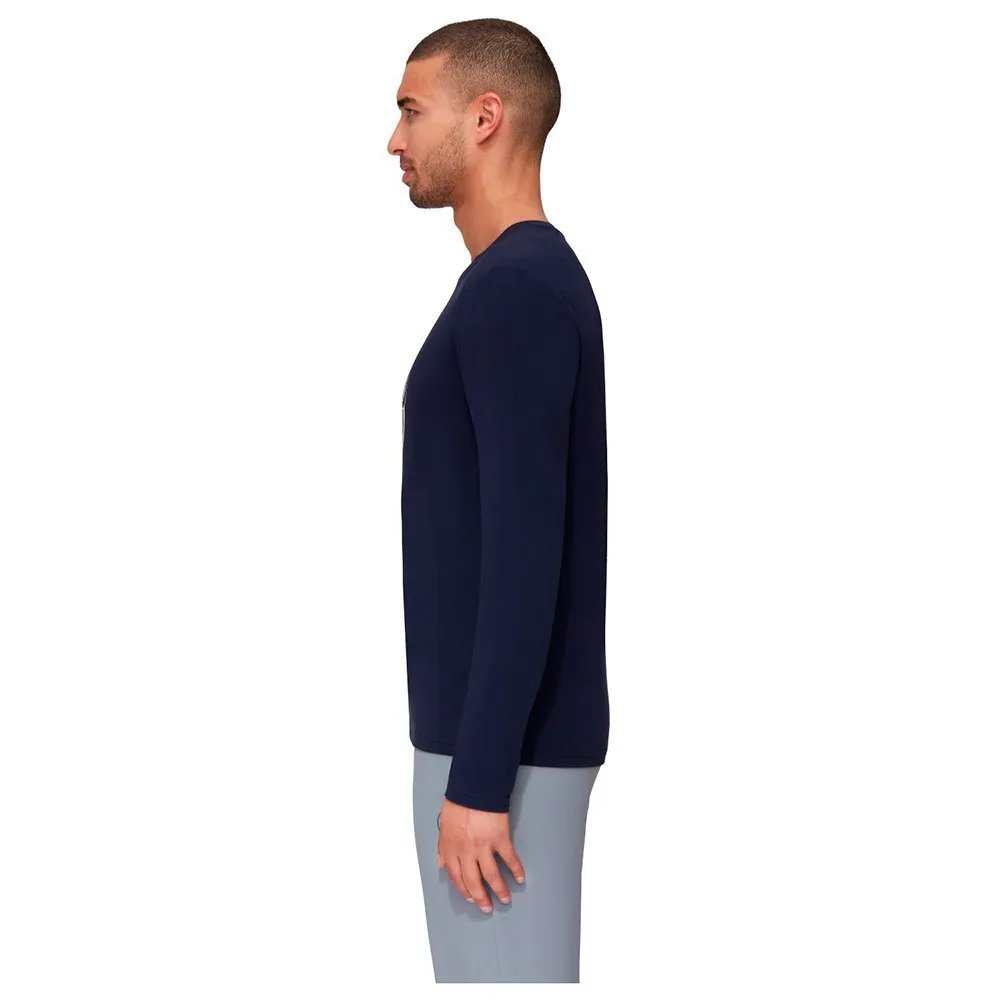 Mammut Classic T-shirt Med Lång ärm, Marine