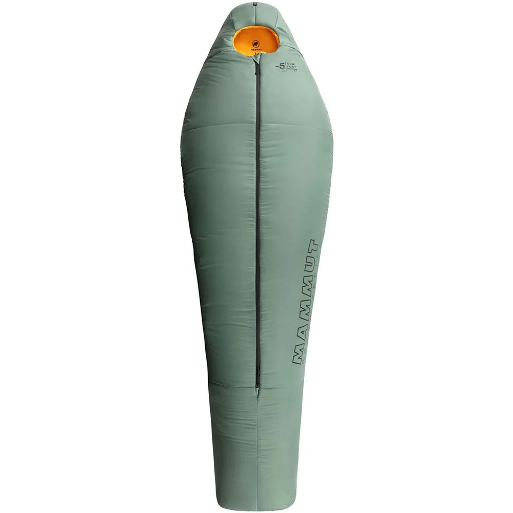 Mammut Comfort Fiber -5ºc Sovsäck, Deep cypress, Central Zipper Mammut Comfort Fiber -5ºc Sovsäck, Deep cypress, Central Zipper