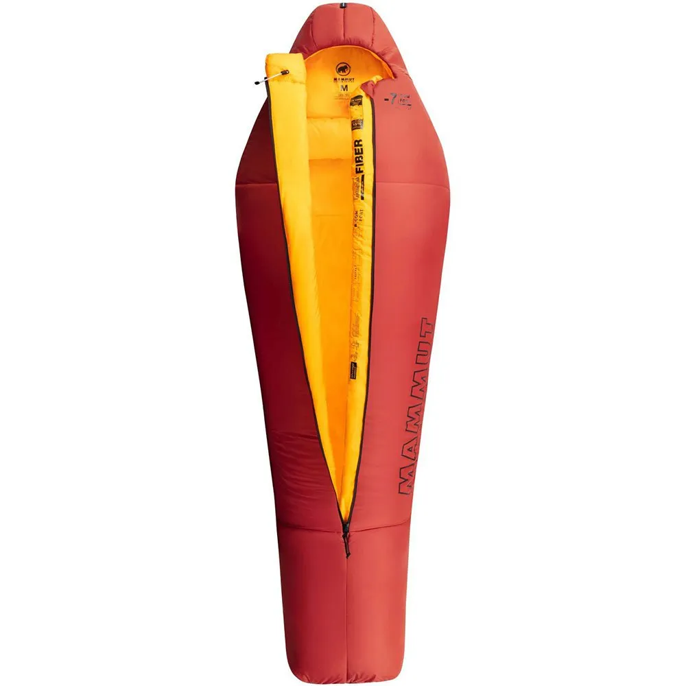Mammut Comfort Fiber -7ºc Sovsäck, Beech, Central Zipper