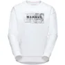 Mammut Core Unexplored T-shirt Med Lång ärm, White