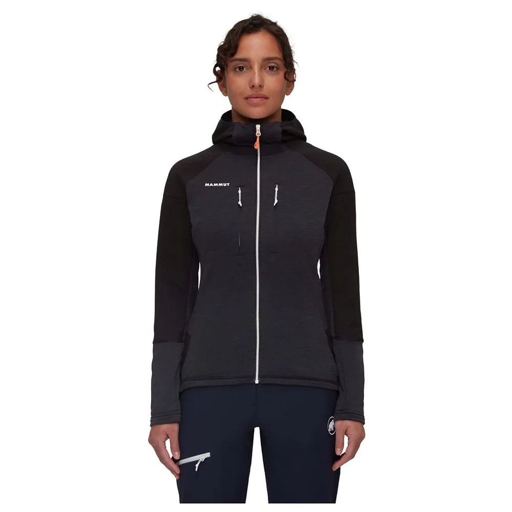 Mammut Eiswand Advanced Fleecejacka Med Dragkedja Refurbished, Black