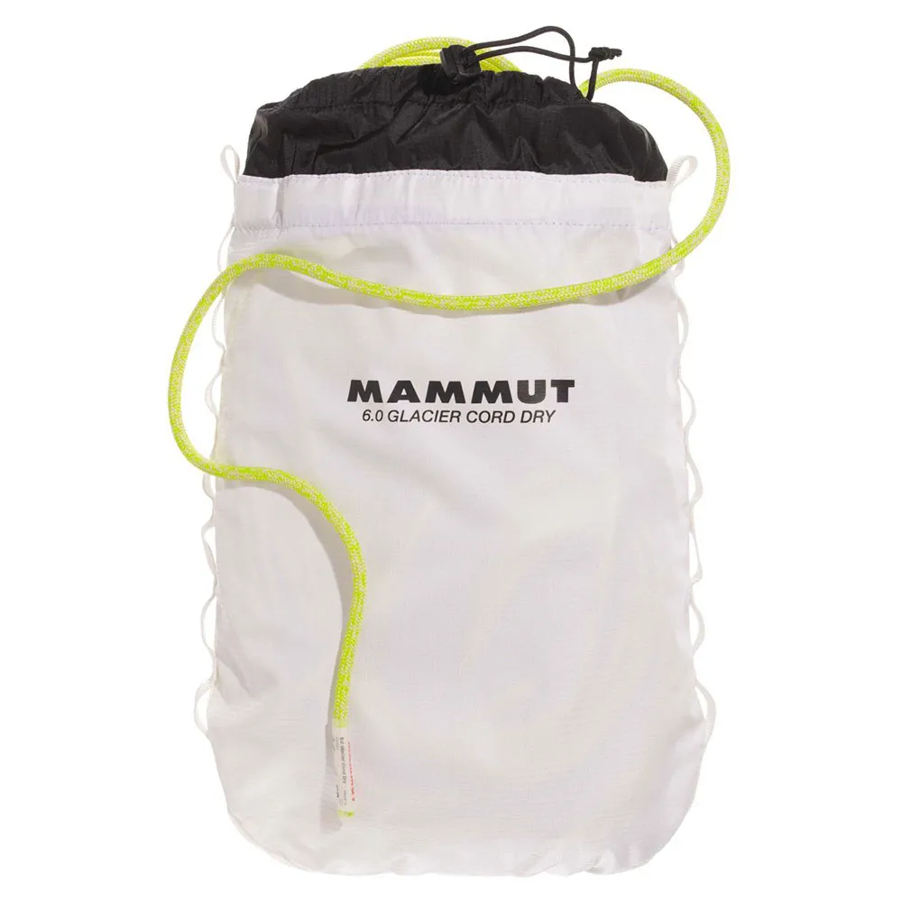Mammut Glacier Dry 6 Mm Rep, Yellow melange, 60m Mammut Glacier Dry 6 Mm Rep, Yellow melange, 60m