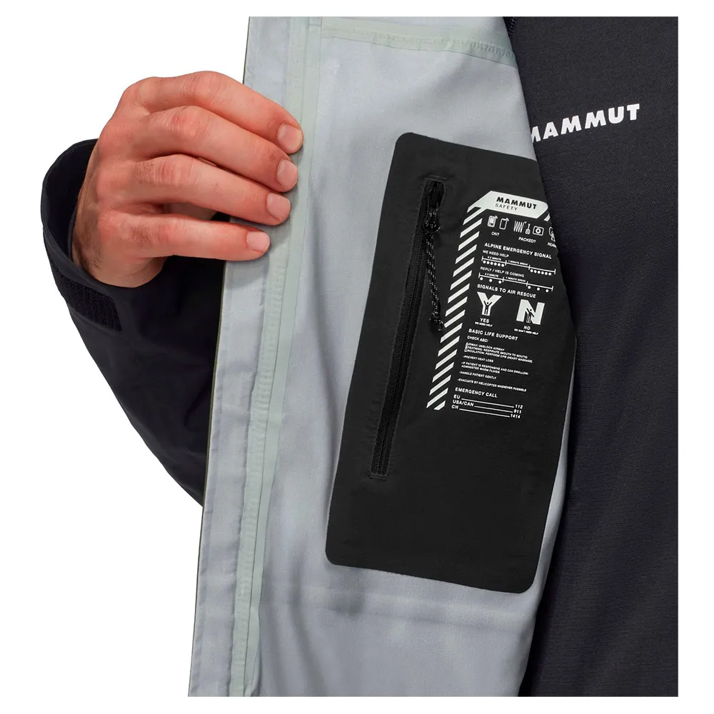 Mammut Haldigrat Hs Jacka, Dark marsh / black