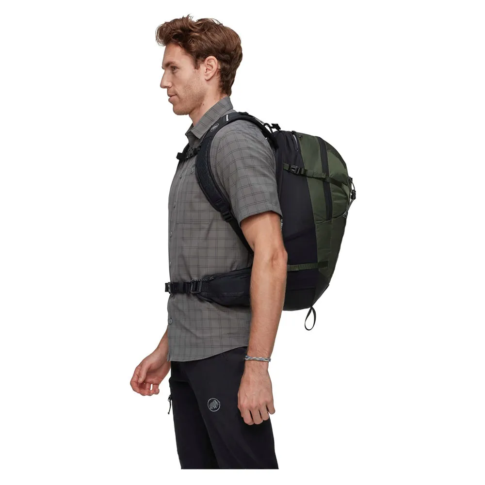 Mammut Lithium 25l Ryggsäck, Dark marsh / black