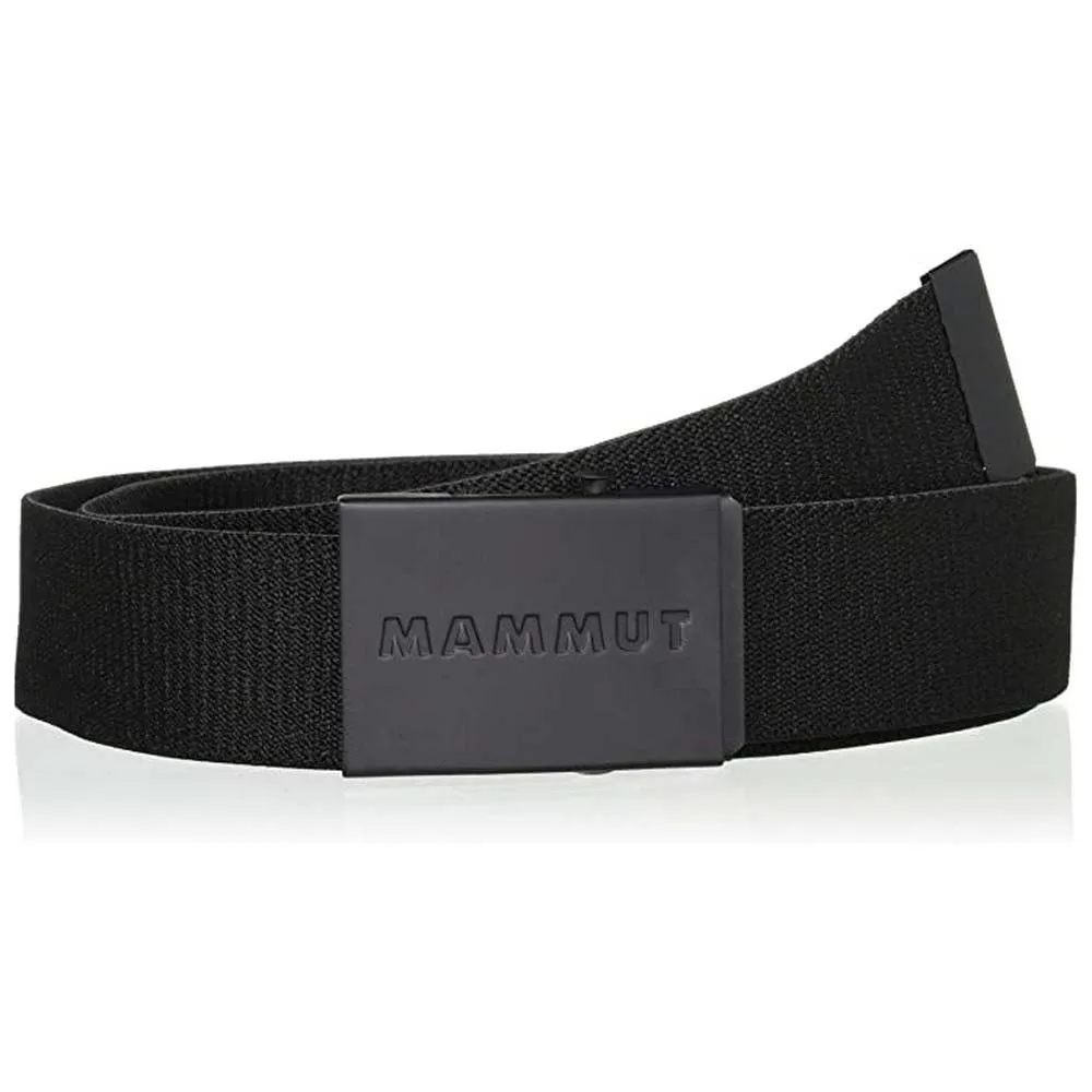 Mammut Logobälte, Black, One Size