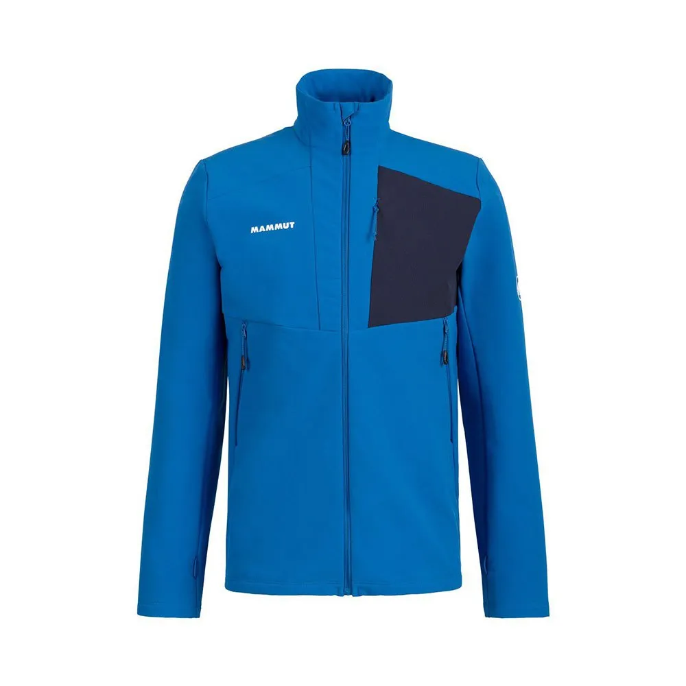 Mammut Madris Fleecejacka Med Dragkedja, Ice / marine