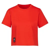 Mammut Massone Cropped Patch T-shirt Med Korta ärmar