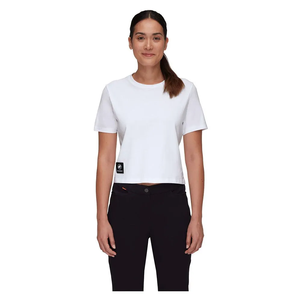 Mammut Massone Cropped Patch T-shirt Med Korta ärmar Mammut Massone Cropped Patch T-shirt Med Korta ärmar