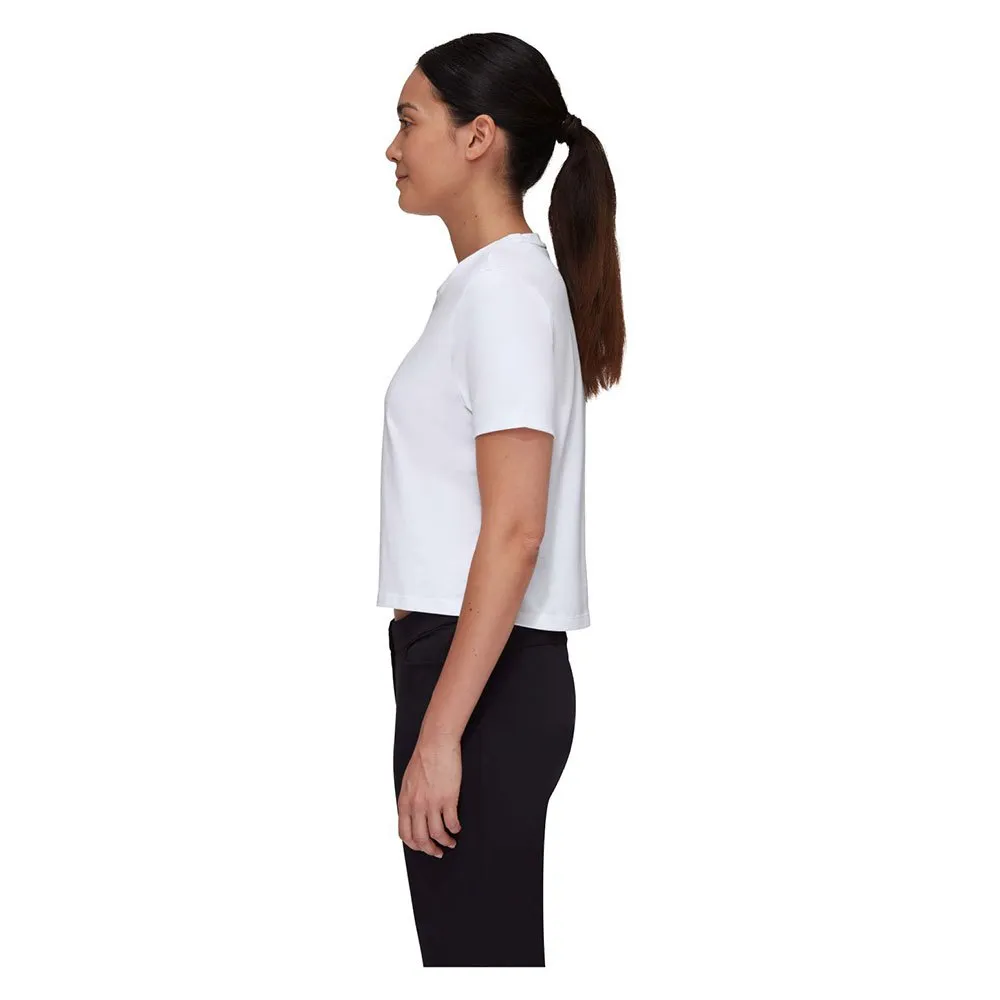 Mammut Massone Cropped Patch T-shirt Med Korta ärmar Mammut Massone Cropped Patch T-shirt Med Korta ärmar