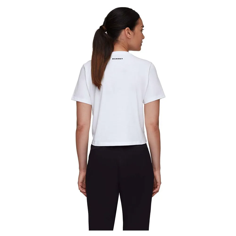 Mammut Massone Cropped Patch T-shirt Med Korta ärmar Mammut Massone Cropped Patch T-shirt Med Korta ärmar