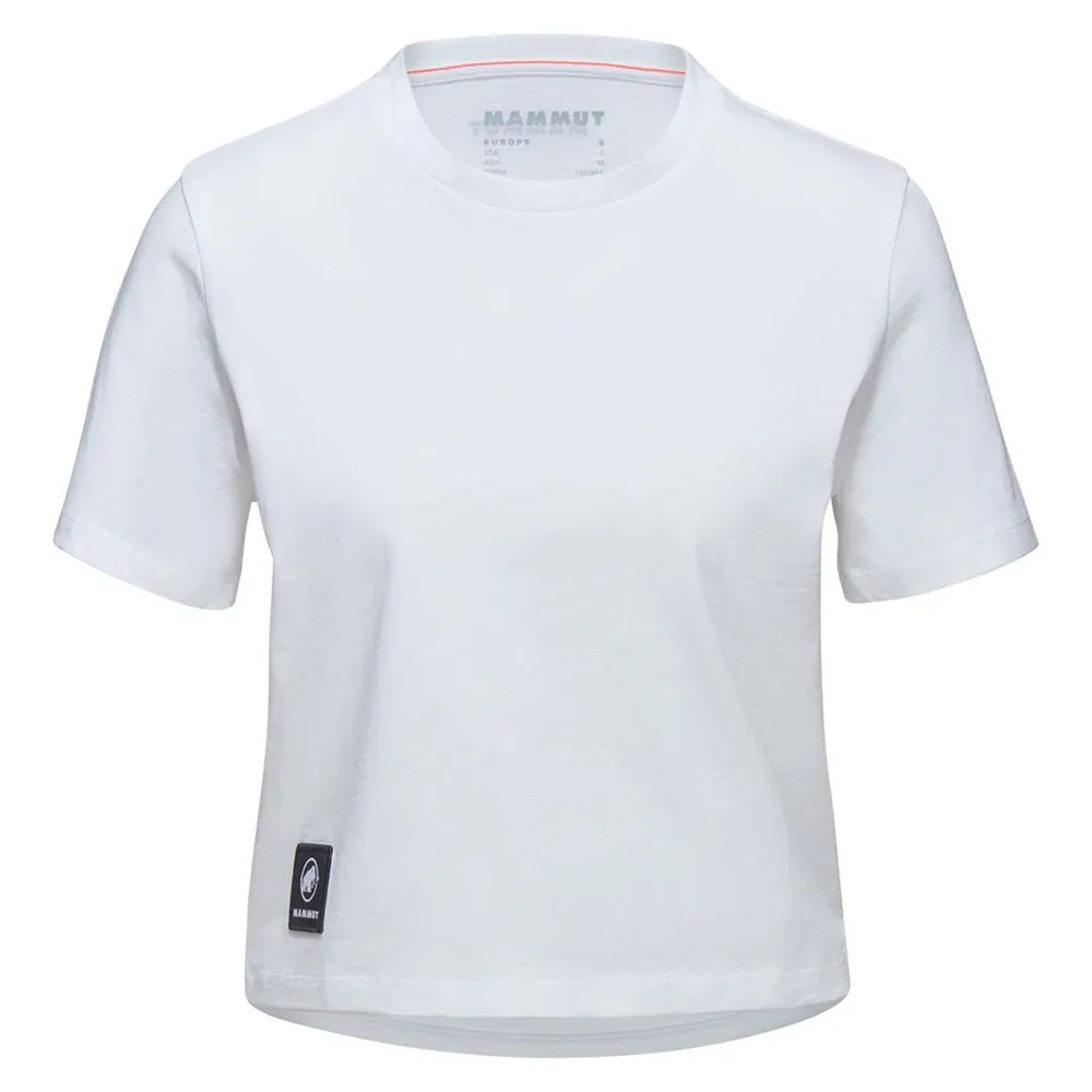 Mammut Massone Cropped Patch T-shirt Med Korta ärmar Mammut Massone Cropped Patch T-shirt Med Korta ärmar