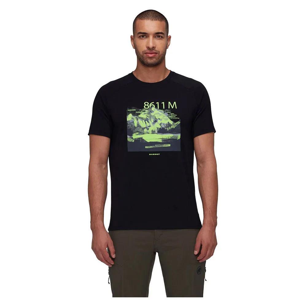 Mammut Mountain 8611m T-shirt Med Korta ärmar Mammut Mountain 8611m T-shirt Med Korta ärmar