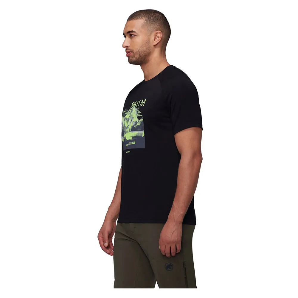 Mammut Mountain 8611m T-shirt Med Korta ärmar Mammut Mountain 8611m T-shirt Med Korta ärmar