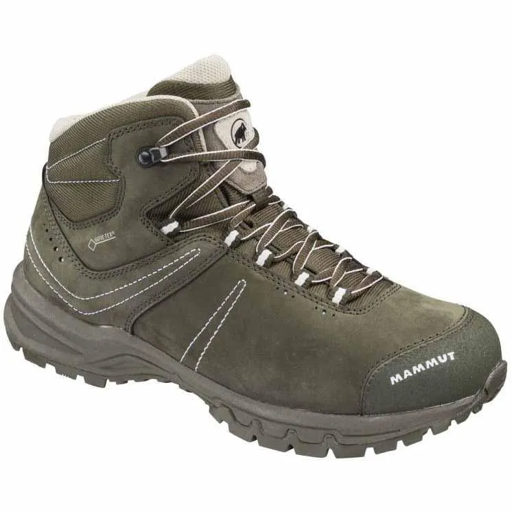Mammut Nova Iii Mid Goretex Vandringskängor, Bark / white Mammut Nova Iii Mid Goretex Vandringskängor, Bark / white