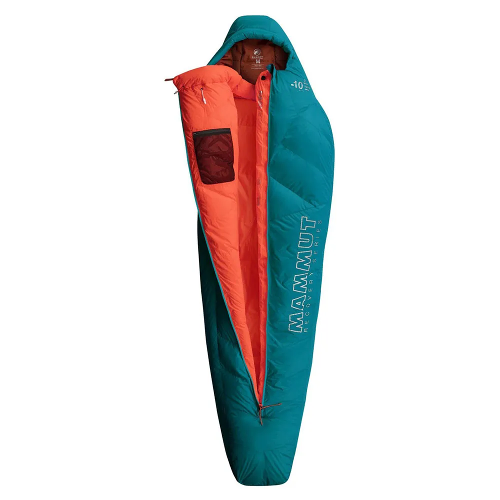 Mammut Perform Down-10c Sovsäck För Kvinnor, Petrol, Central Zipper Mammut Perform Down-10c Sovsäck För Kvinnor, Petrol, Central Zipper