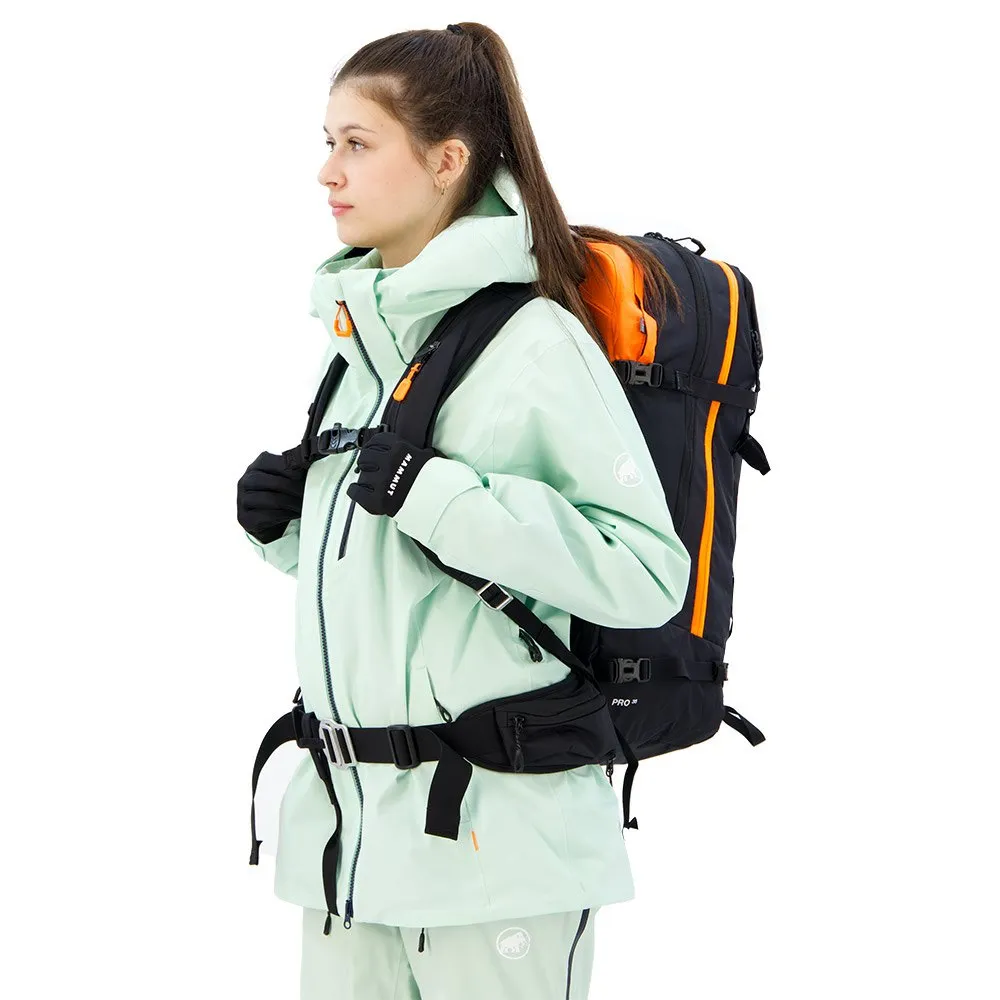 Mammut Pro 35l Airbag 3.0 Ryggsäck, Black