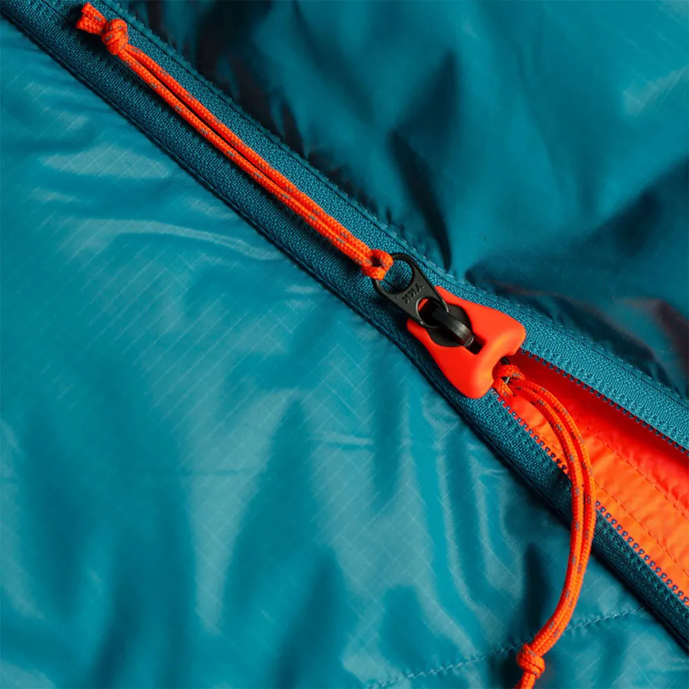 Mammut Protect Down-21c Sovsäck För Kvinnor, Petrol, Central Zipper
