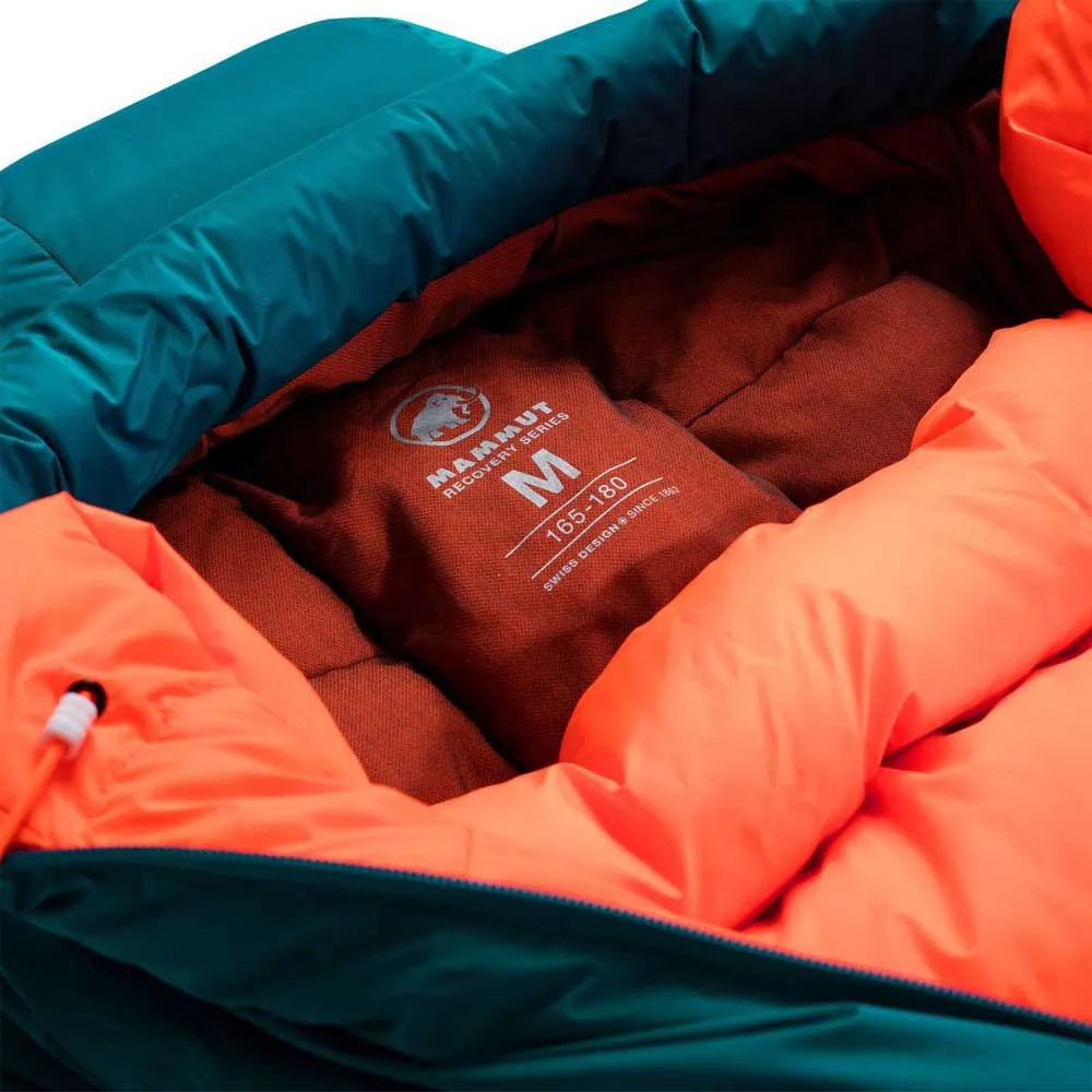 Mammut Protect Down -21ºc Sovsäck, Petrol, Central Zipper