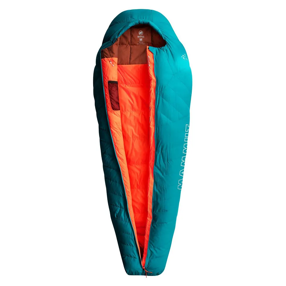 Mammut Relax Down-2c Sovsäck För Kvinnor, Petrol, Central Zipper Mammut Relax Down-2c Sovsäck För Kvinnor, Petrol, Central Zipper