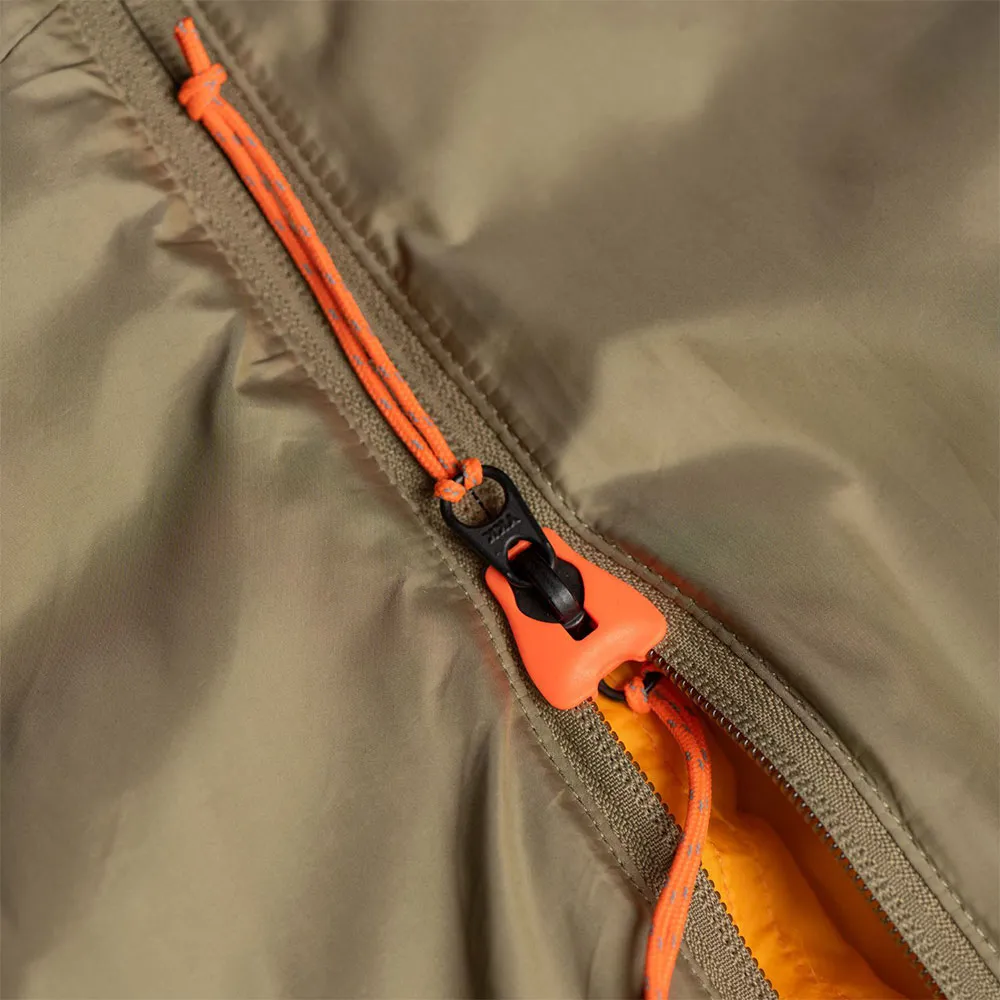 Mammut Relax Fiber 0c Sovsäck, Olive, Central Zipper