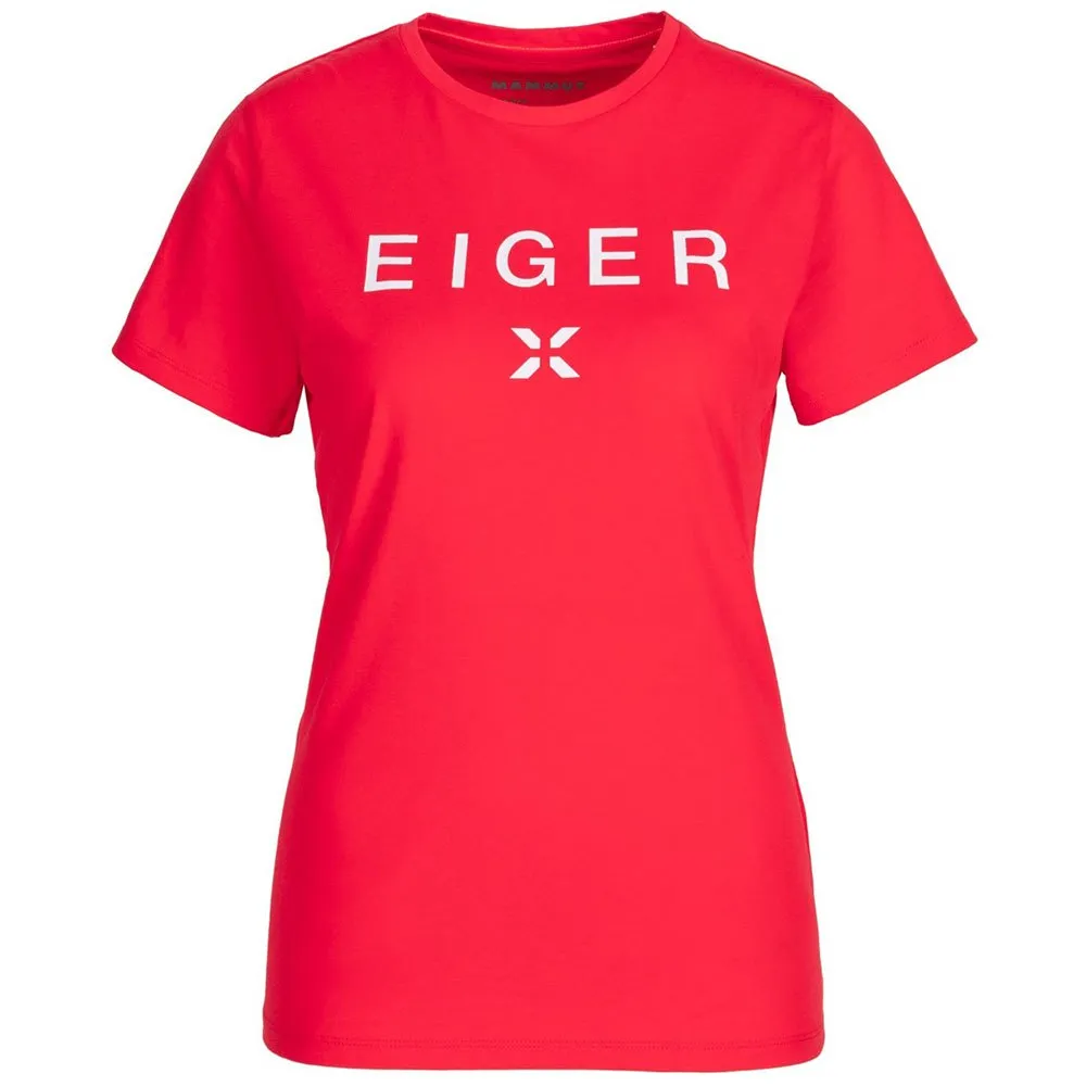 Mammut Seile T-shirt Med Korta ärmar, Azalea print 1 Mammut Seile T-shirt Med Korta ärmar, Azalea print 1