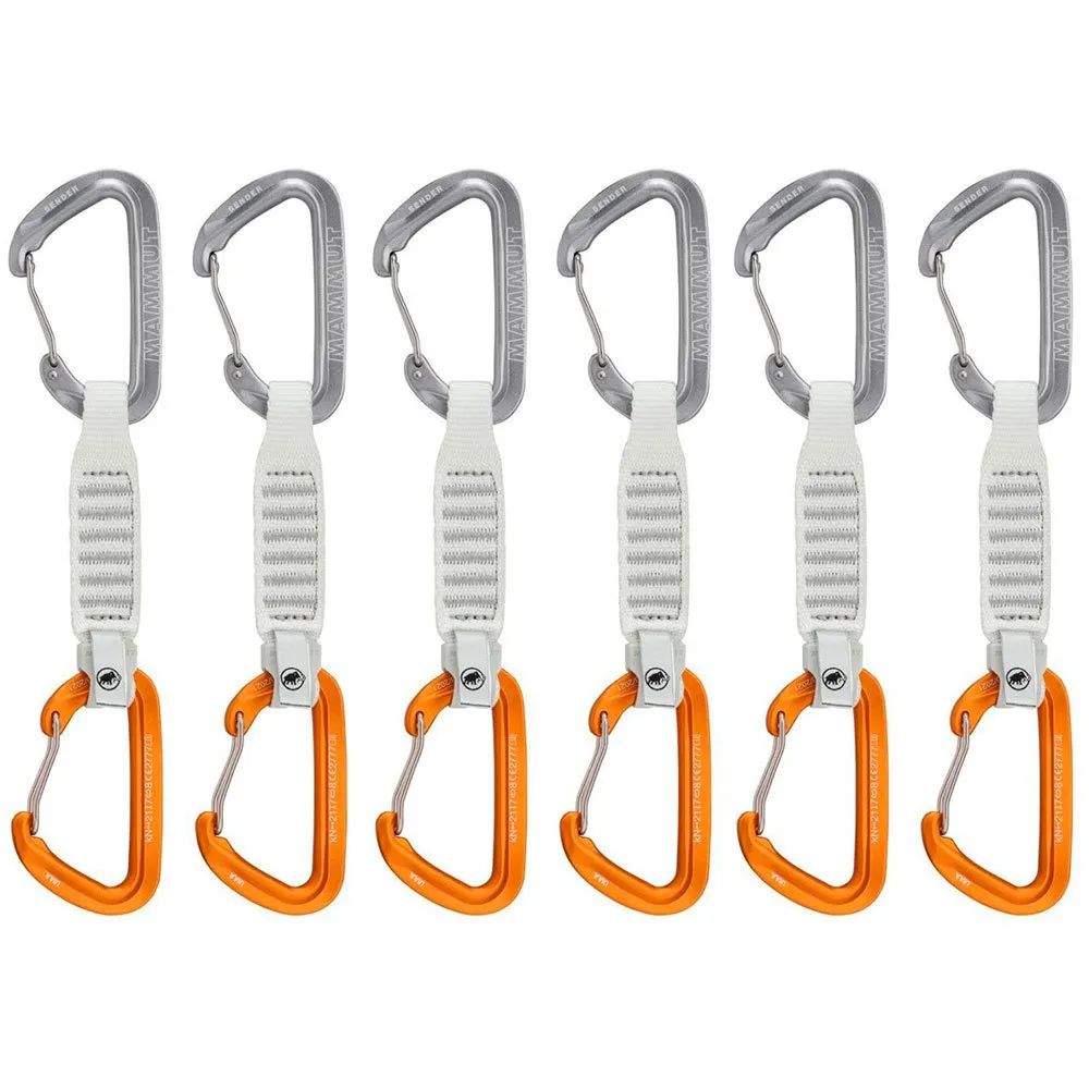 Mammut Sender Wire Quickdraw 6 Enheter, Wire gate / wire gate / light grey, 12cm Mammut Sender Wire Quickdraw 6 Enheter, Wire gate / wire gate / light grey, 12cm