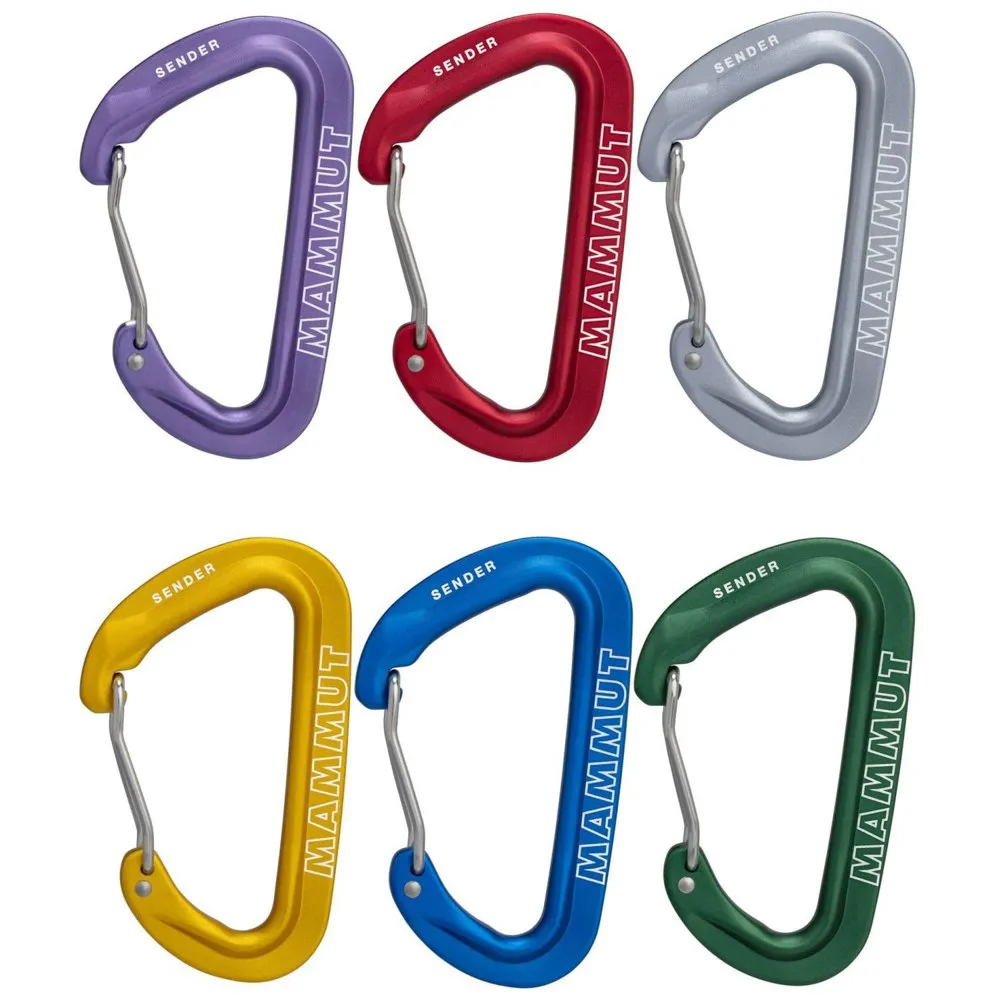 Mammut Sender Wire Rackpack Karabinkrok, Wire gate / multicolour, One Size Mammut Sender Wire Rackpack Karabinkrok, Wire gate / multicolour, One Size