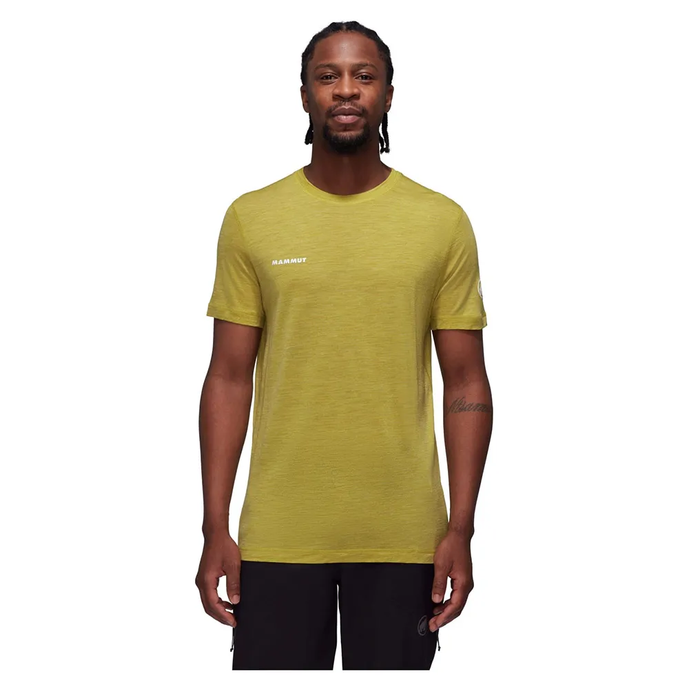 Mammut Tree Wool T-shirt Med Korta ärmar, Aura melange