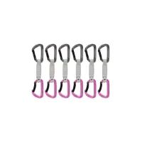 Mammut Workhorse Keylock 6-Pack Quickdraws Straight Gate/Bent Gate Key Lock Mammut Workhorse Keylock 6-Pack Quickdraws Straight Gate/Bent Gate Key Lock