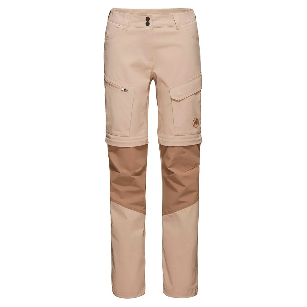 Mammut Zinal Hybrid Konvertibla Byxor, Savannah / dark sand, Regular
