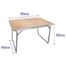 Marbueno Summer 10028 D16 80x60x50 Cm Fällbart Campingbord unisex, Assorted, 80 x 60 x 50cm