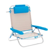 Marbueno Summer 10172 61x68x82 Cm Aluminium Multipositions Hopfällbar Stol unisex Marbueno Summer 10172 61x68x82 Cm Aluminium Multipositions Hopfällbar Stol unisex