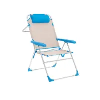 Marbueno Summer 10174 67x66x99 Cm Aluminium Multipositions Hopfällbar Stol unisex