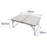 Marbueno Summer 10440 D13 64x42x29.5 Cm Fällbart Campingbord unisex, Assorted, 64 x 42 x 29.5cm