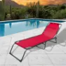 Marbueno Summer 190x58x27 Cm Fällbar Solstol unisex