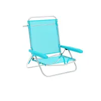 Marbueno Summer 63x76x78 Cm Låg Fällbar Stol 5 Positioner unisex