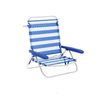 Marbueno Summer 63x76x78 Cm Låg Fällbar Stol 5 Positioner unisex
