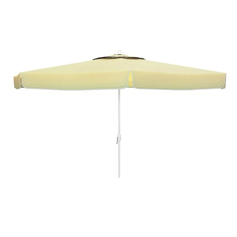 Marbueno Summer Aluminium Rund Parasoll Med Stolphöjd 270 Cm 35 Mm 240 Cm unisex, Beige, One Size