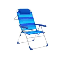 Marbueno Summer Fällbar Stol 5 Positioner 67x66x99 Cm unisex Marbueno Summer Fällbar Stol 5 Positioner 67x66x99 Cm unisex