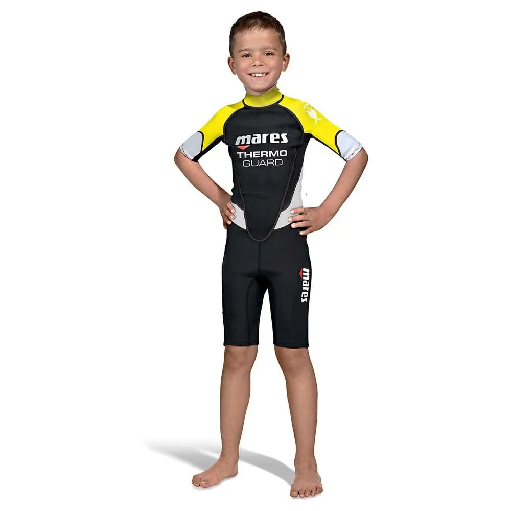 MARES Thermo Guard 0.5 Mm Uv Shorty, Yellow, XS MARES Thermo Guard 0.5 Mm Uv Shorty, Yellow, XS