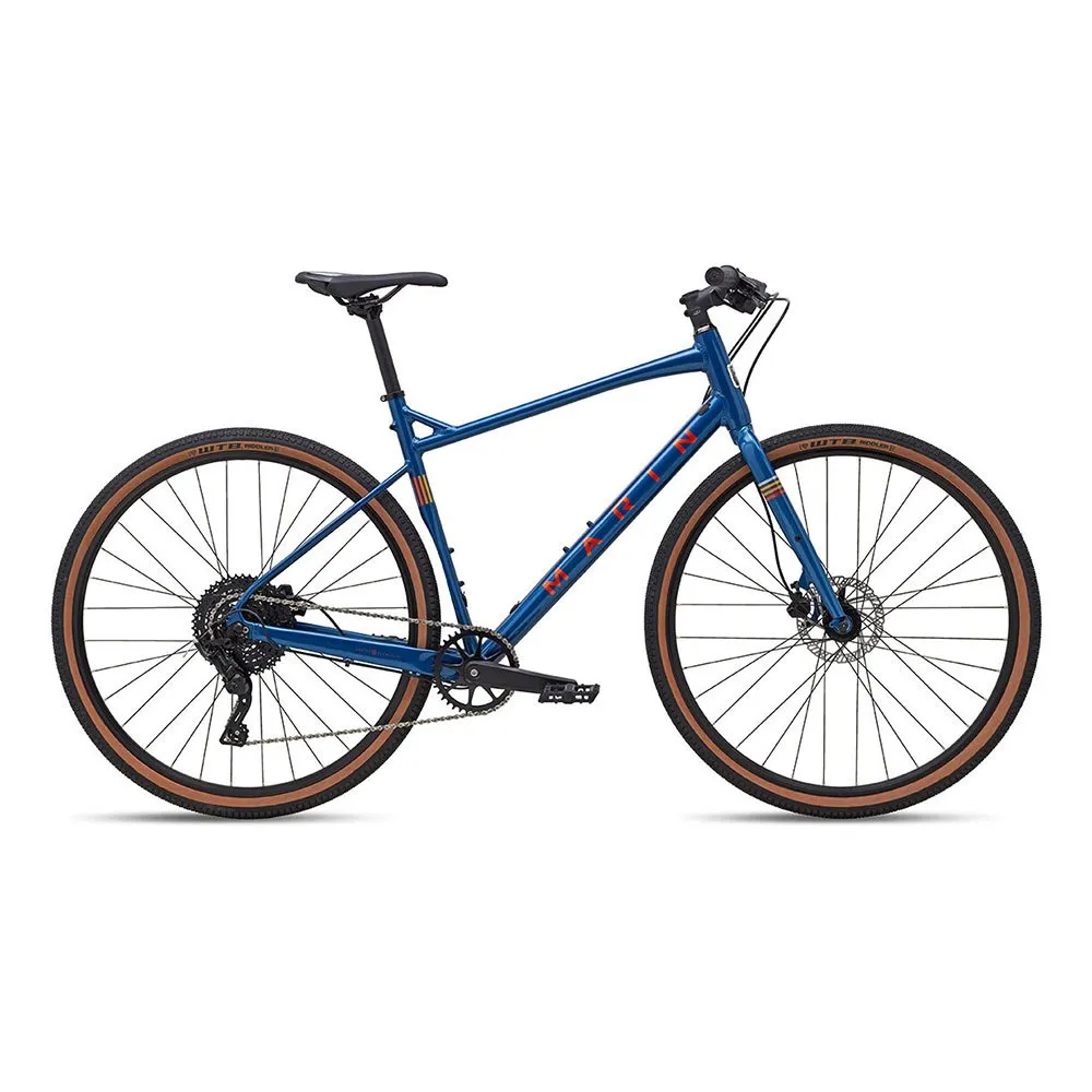 Marin Dsx Advent 2023 Gravelcykel, Gloss blue / orange